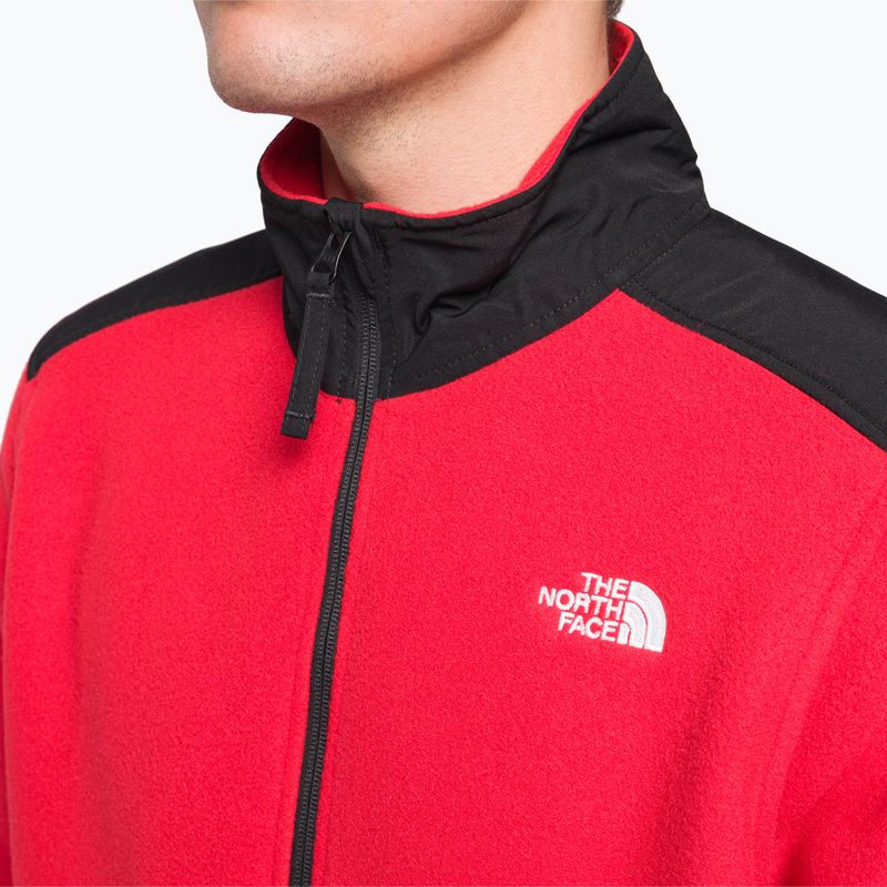 Vyriški vilnoniai džemperiai The North Face Alpine Polartec 200 FZ red NF0A7WWLKZ31 6