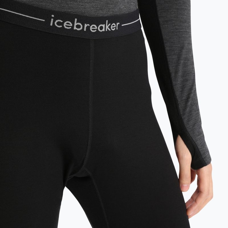 Vyriškos termo kelnės Icebreaker ZoneKnit 200 black/jet heather/cb 4