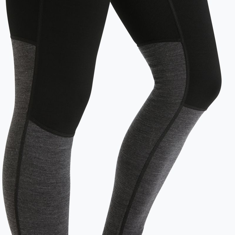 Moteriškos termo kelnės Icebreaker ZoneKnit 200 black/jet heather/cb 5