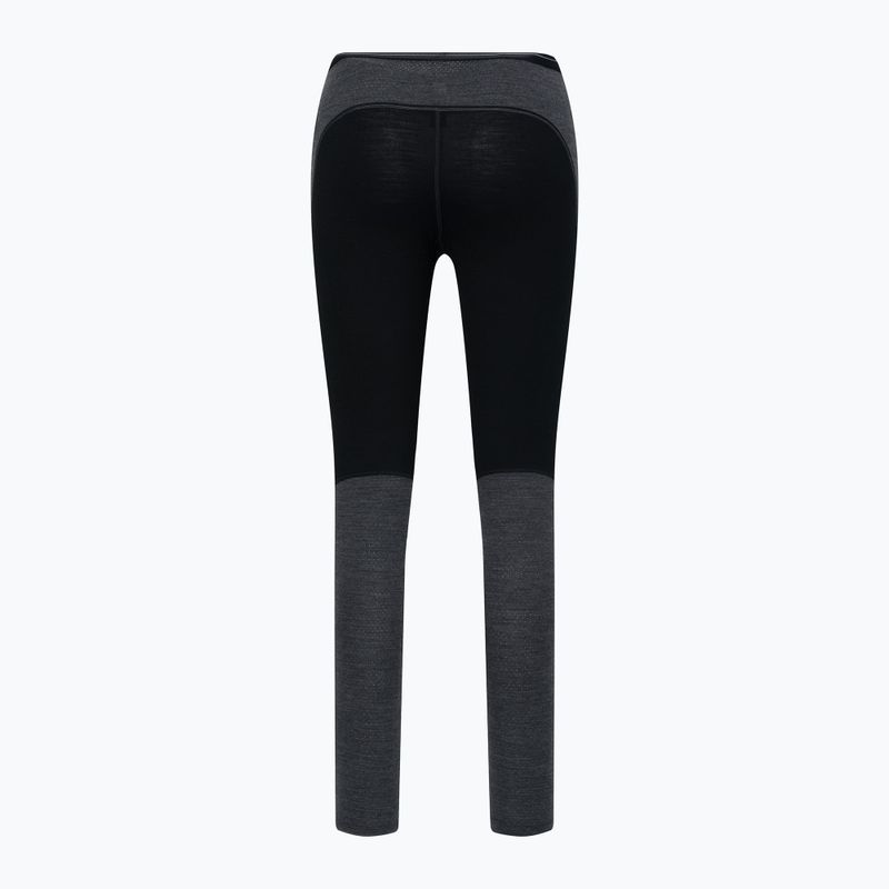 Moteriškos termo kelnės Icebreaker ZoneKnit 200 black/jet heather/cb 8