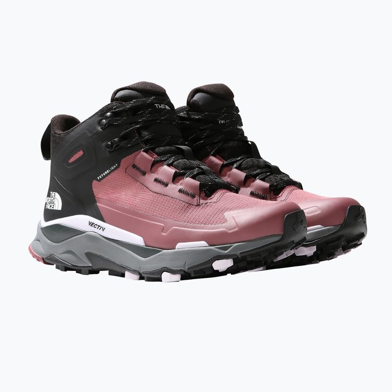 Moteriški trekingo batai The North Face Vectiv Exploris Mid Futurelight pink NF0A4T2V86H1 10