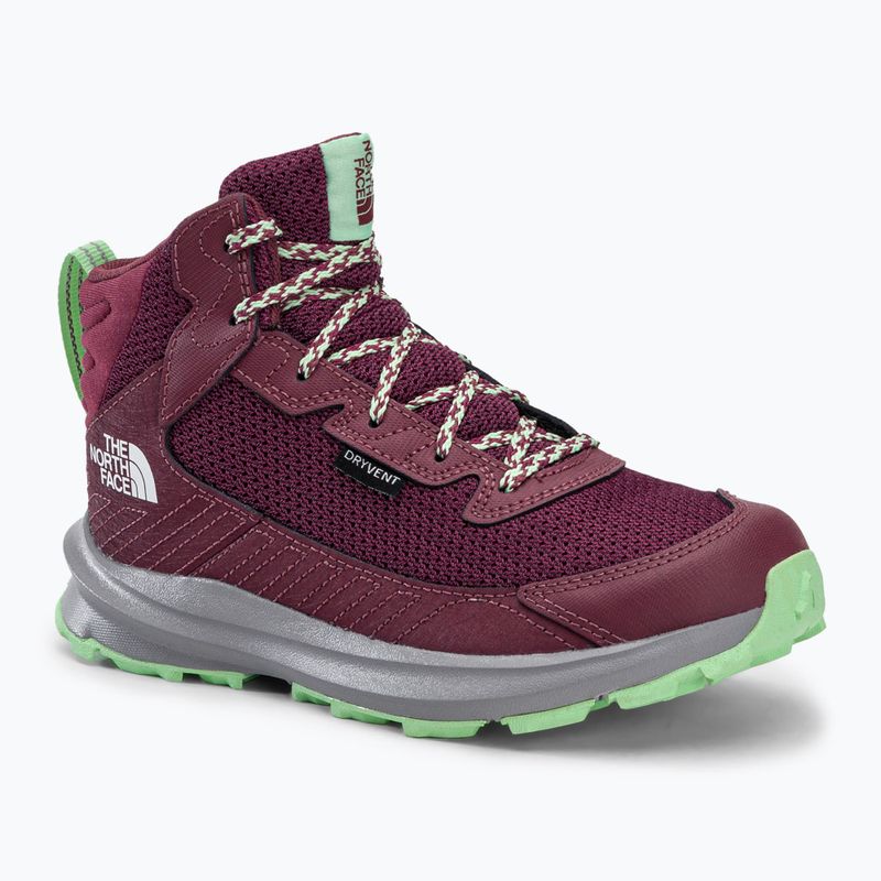 The North Face Fastpack Hiker Mid WP vaikų trekingo batai rožinės spalvos NF0A7W5V9Z21
