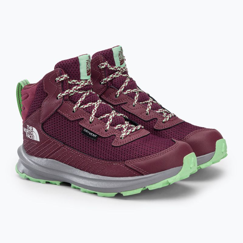 The North Face Fastpack Hiker Mid WP vaikų trekingo batai rožinės spalvos NF0A7W5V9Z21 5