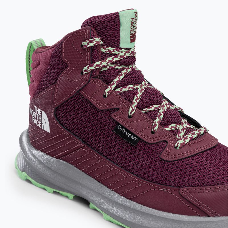 The North Face Fastpack Hiker Mid WP vaikų trekingo batai rožinės spalvos NF0A7W5V9Z21 9