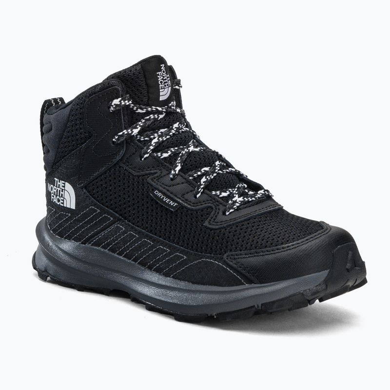 The North Face Fastpack Hiker Mid WP vaikų trekingo batai juodi NF0A7W5VKX71