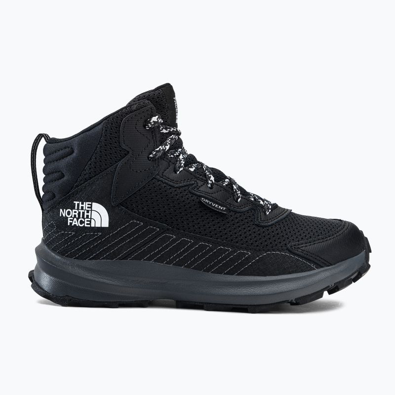 The North Face Fastpack Hiker Mid WP vaikų trekingo batai juodi NF0A7W5VKX71 2