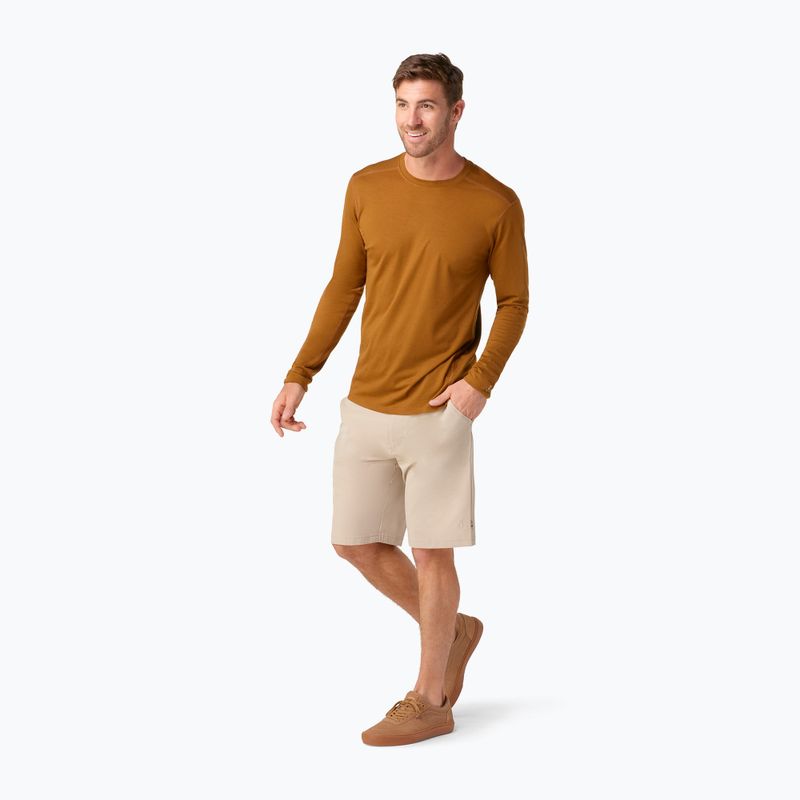 Vyriški termo marškinėliai Smartwool Classic All-Season Merino Baselayer Boxed fox brown