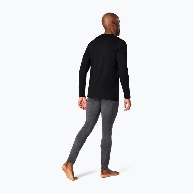 Vyriški termoaktyvūs marškinėliai Smartwool Classic All-Season Merino Baselayer Boxed juodi 2