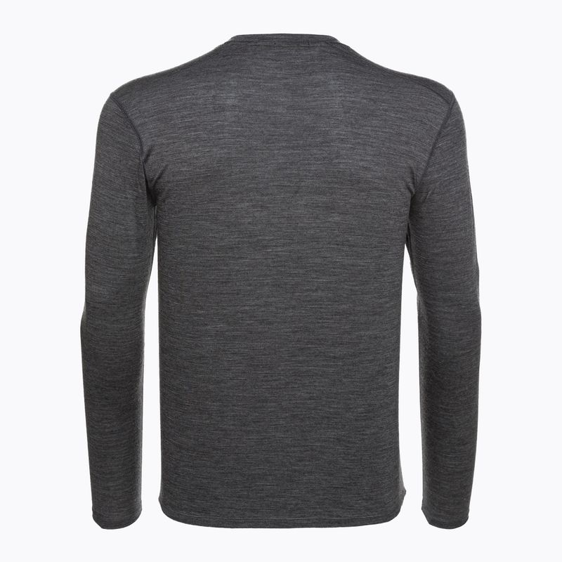 Vyriškas termoaktyvus Smartwool Classic All-Season Merino Baselayer Boxed iron heather džemperis 4