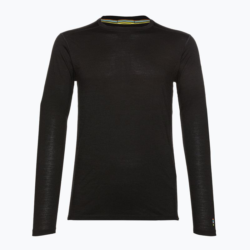 Vyriški termoaktyvūs marškinėliai Smartwool Classic All-Season Merino Baselayer Boxed juodi 3