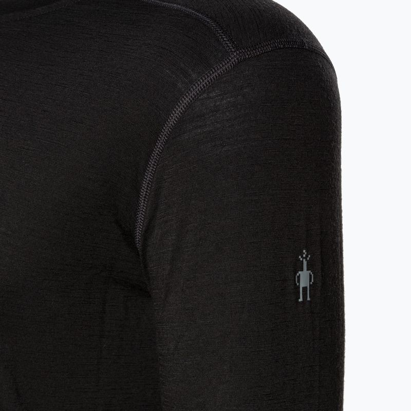 Vyriški termoaktyvūs marškinėliai Smartwool Classic All-Season Merino Baselayer Boxed juodi 5