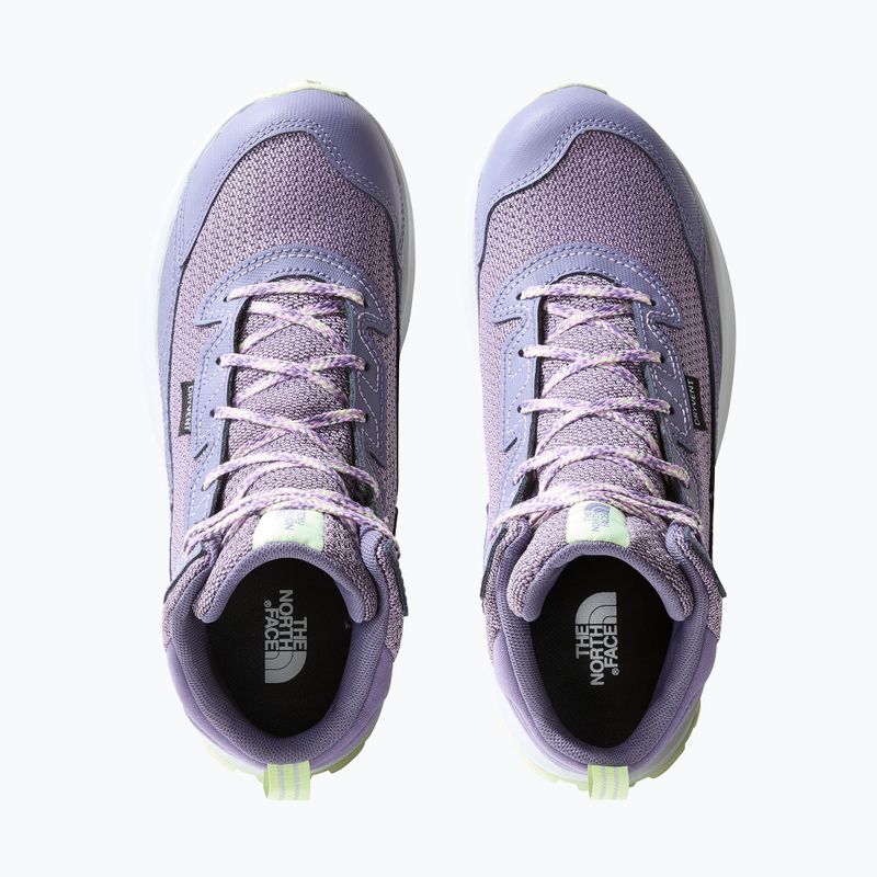 The North Face Fastpack Hiker Mid Wp lunar slate/lupine vaikiški trekingo batai 14
