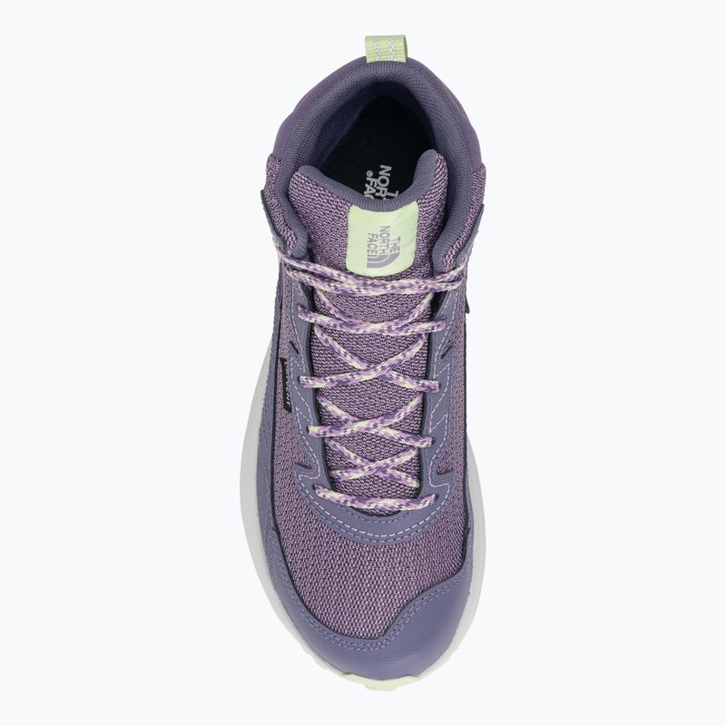 The North Face Fastpack Hiker Mid Wp lunar slate/lupine vaikiški trekingo batai 6