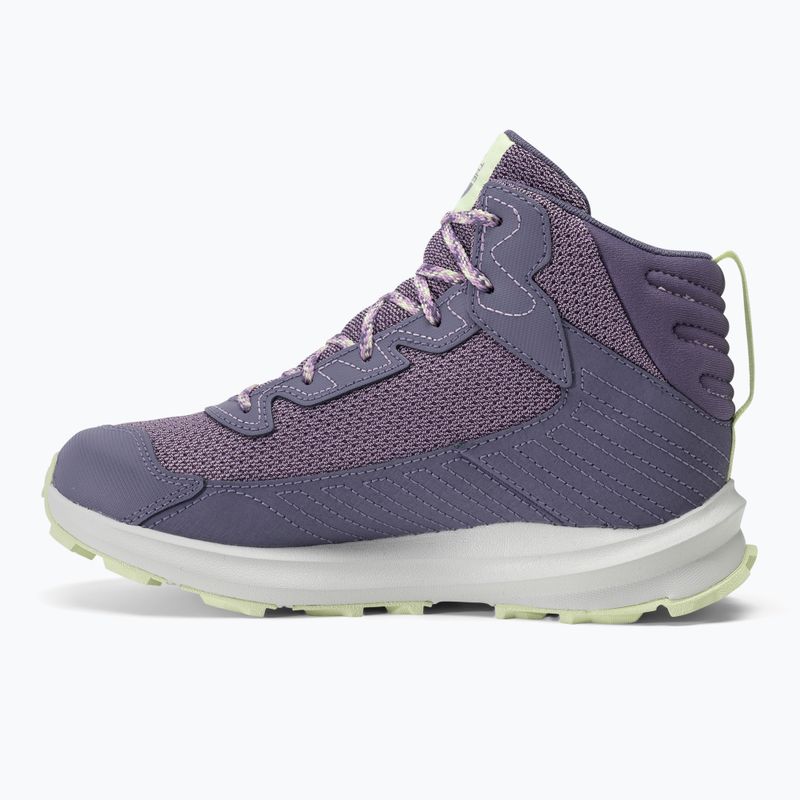 The North Face Fastpack Hiker Mid Wp lunar slate/lupine vaikiški trekingo batai 10