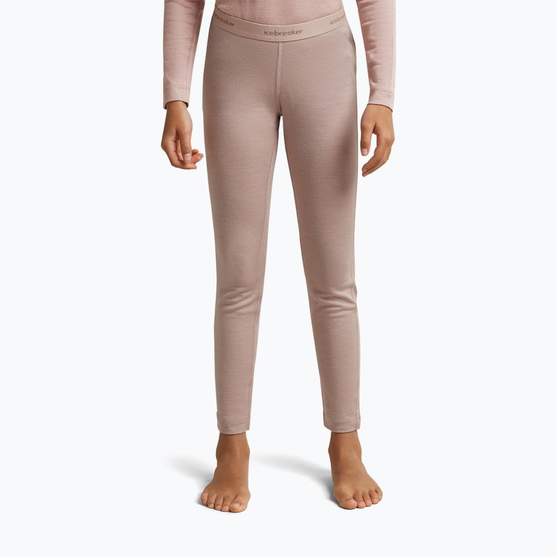 Vaikiškos termo kelnės icebreaker Kids 200 Oasis Leggings pink quartz 3