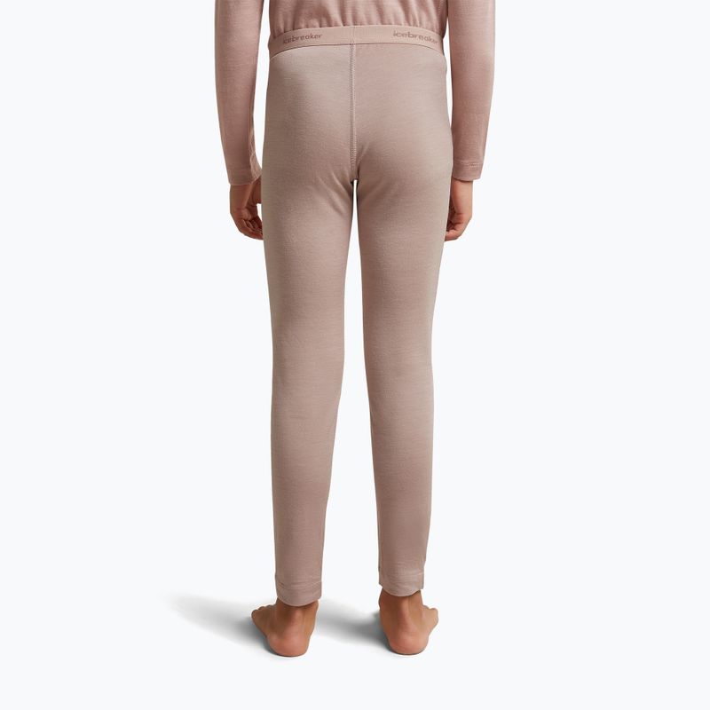 Vaikiškos termo kelnės icebreaker Kids 200 Oasis Leggings pink quartz 5