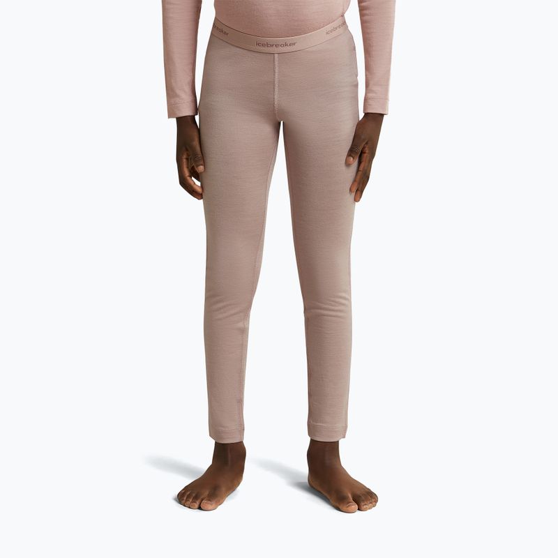 Vaikiškos termo kelnės icebreaker Kids 200 Oasis Leggings pink quartz 6