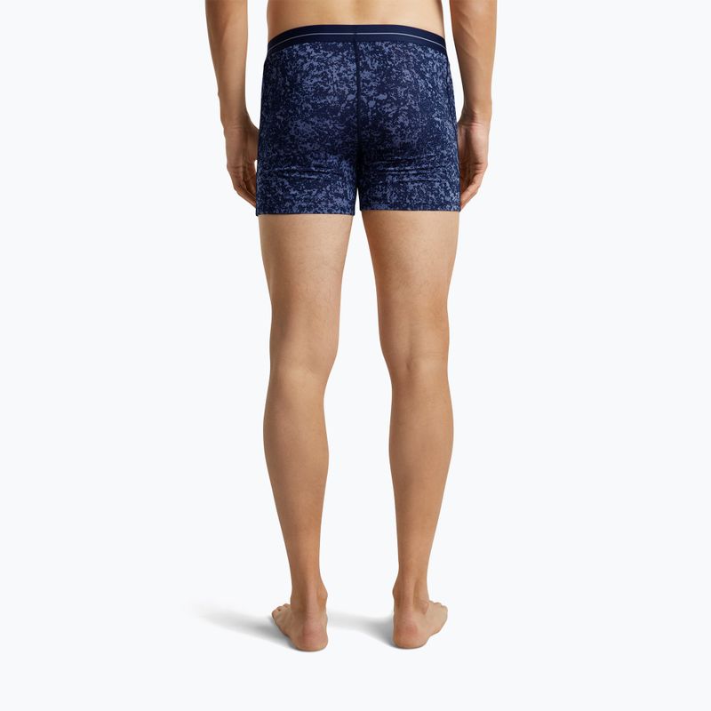 Vyriškos termoaktyvios trumpikės Icebreaker Merino 150 Anatomica Moss Bloom midnight navy/aop 4