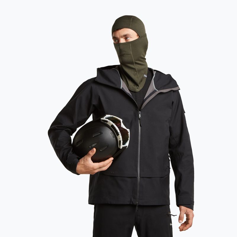 Balaklava icebreaker Oasis Balaclava dark loden 3