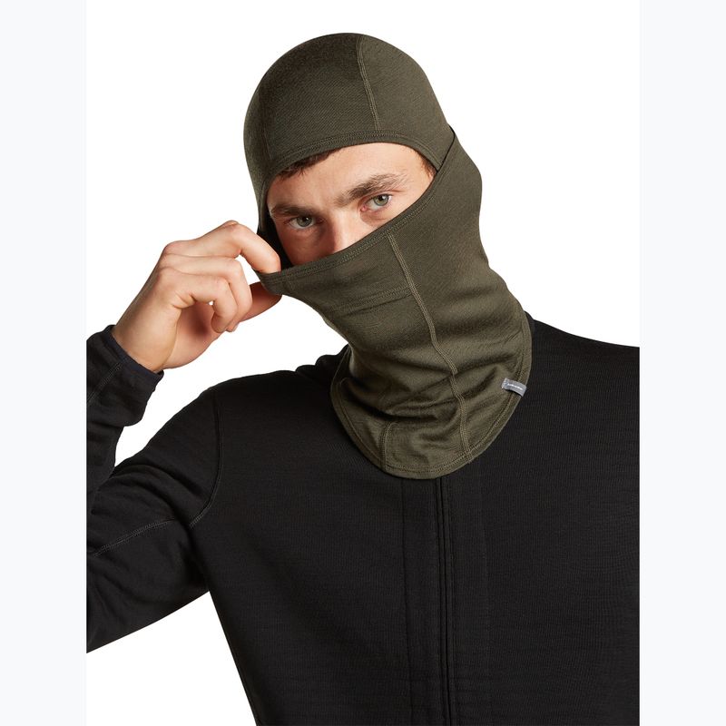 Balaklava icebreaker Oasis Balaclava dark loden 4