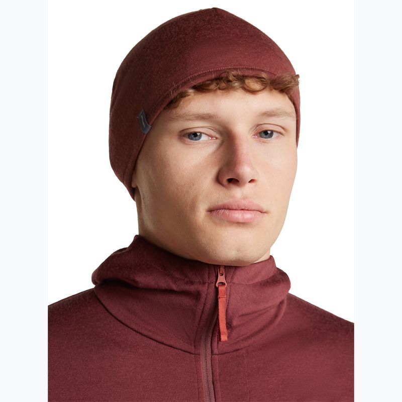 Kepurė icebreaker Merino 200 Oasis Reversible Beanie agate/port 7