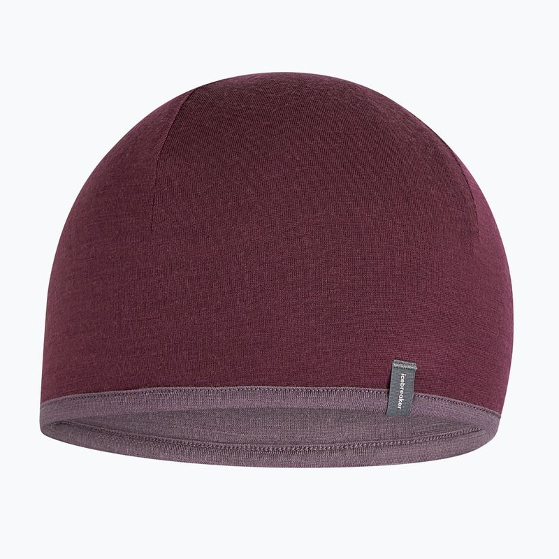 Kepurė icebreaker Merino 200 Oasis Reversible Beanie berry/grey plum 3