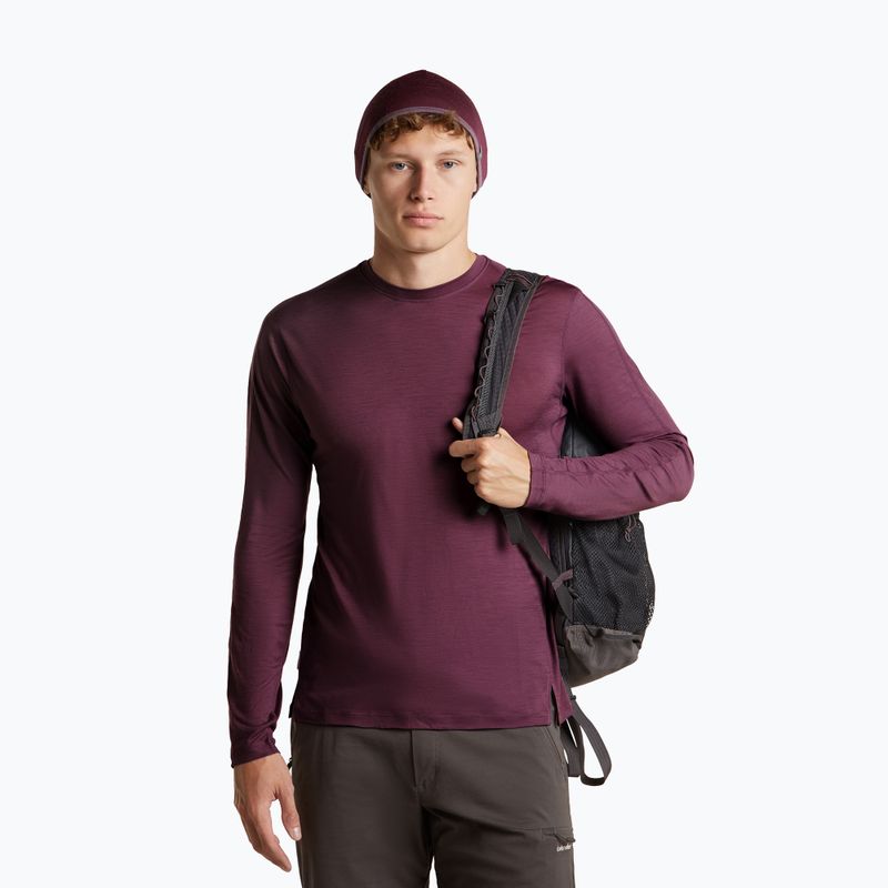 Kepurė icebreaker Merino 200 Oasis Reversible Beanie berry/grey plum 5