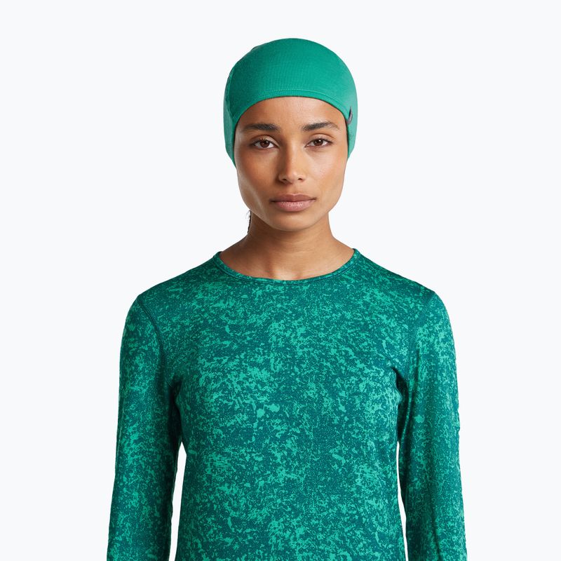 Kepurė icebreaker Merino 200 Oasis Reversible Beanie tidal teal/fresh 10