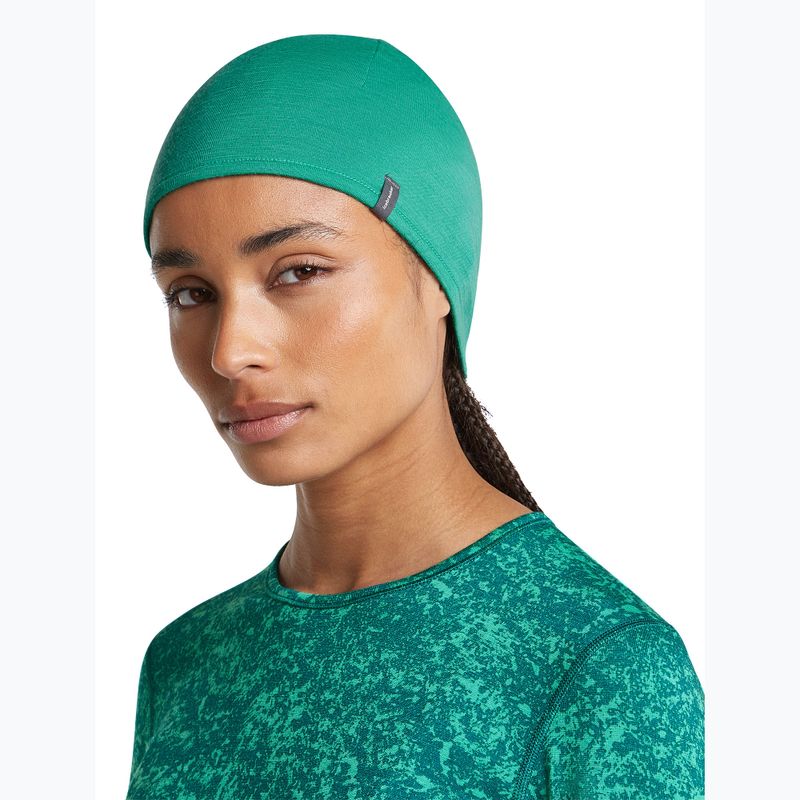 Kepurė icebreaker Merino 200 Oasis Reversible Beanie tidal teal/fresh 12