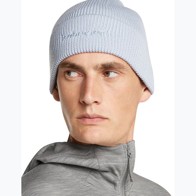 Žieminė kepurė icebreaker Merino All Day Toque Beanie zinc blue 4
