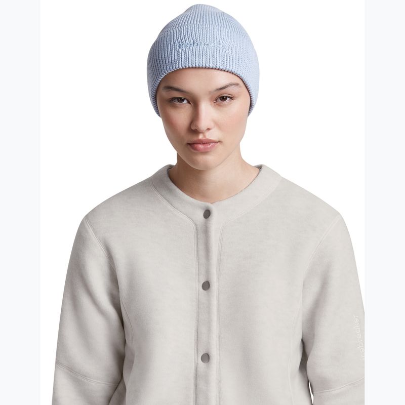 Žieminė kepurė icebreaker Merino All Day Toque Beanie zinc blue 6