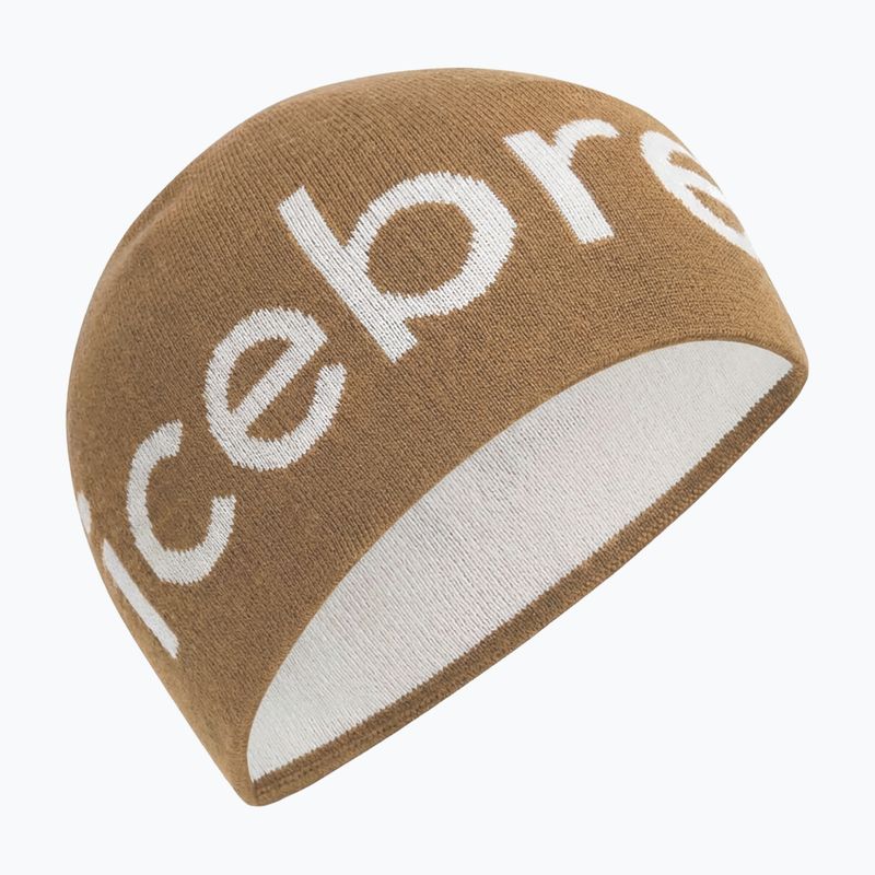 Žieminė kepurė icebreaker Merino Icebreaker Beanie cumin/ecru heather