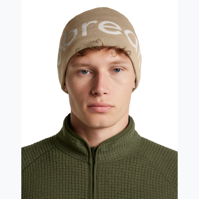 Žieminė kepurė icebreaker Merino Icebreaker Beanie cumin/ecru heather 3