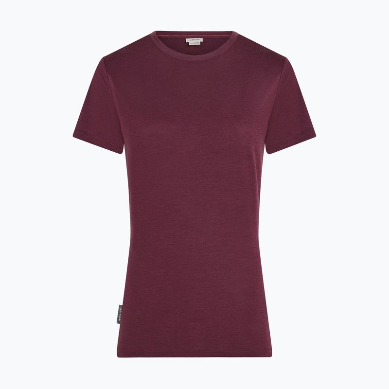 Moteriški žygių marškinėliai icebreaker Merino 150 Tech Lite III dark berry 7