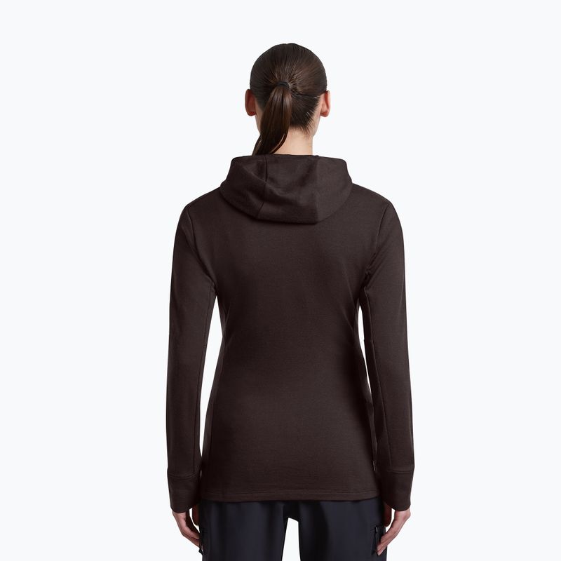Moteriškas džemperis Icebreaker Merino 260 Quantum IV LS Zip Hoodie bittersweet 3