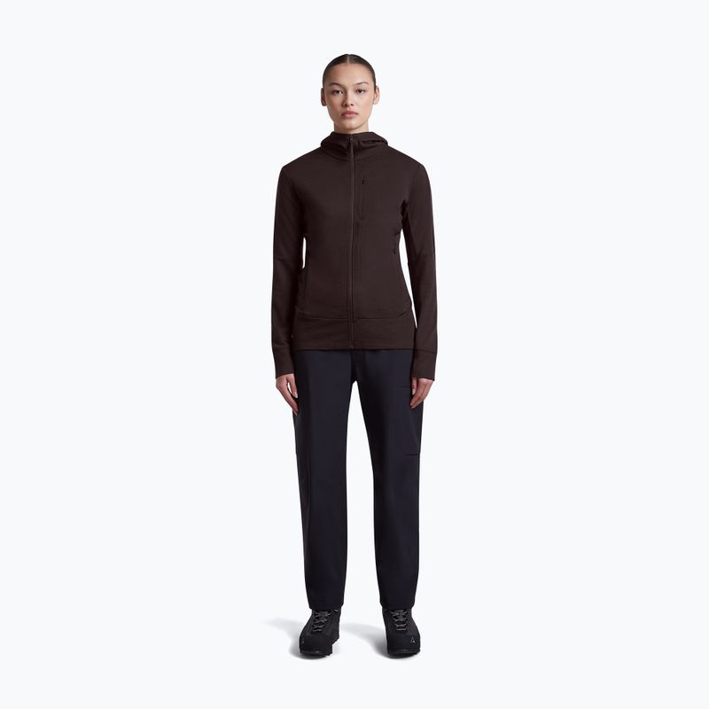 Moteriškas džemperis Icebreaker Merino 260 Quantum IV LS Zip Hoodie bittersweet 4