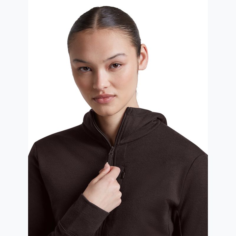 Moteriškas džemperis Icebreaker Merino 260 Quantum IV LS Zip Hoodie bittersweet 6