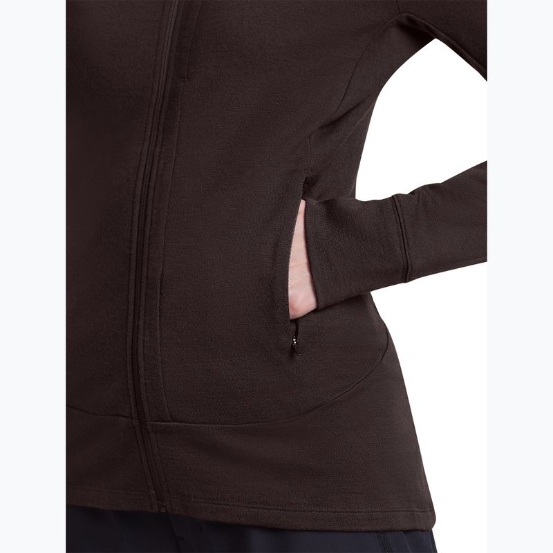 Moteriškas džemperis Icebreaker Merino 260 Quantum IV LS Zip Hoodie bittersweet 7