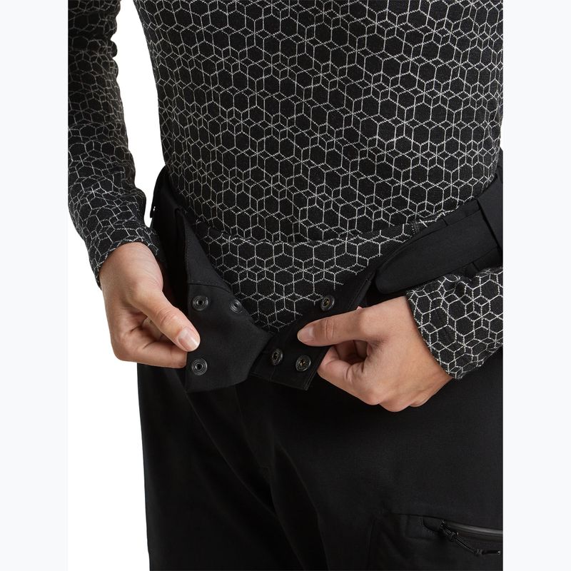 Moteriškos termo kelnės icebreaker Merino 260 Tech Vertex High Rise black/snow 4
