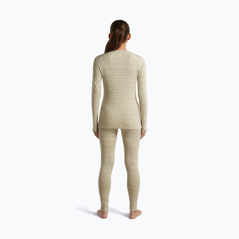 Moteriškas termo džemperis Icebreaker Merino 260 Tech Vertex Crewe Undyed/Cumin 4