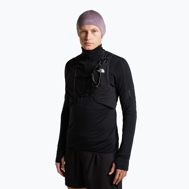Žieminė kepurė icebreaker Merino 200 Oasis Beanie grey plum 3