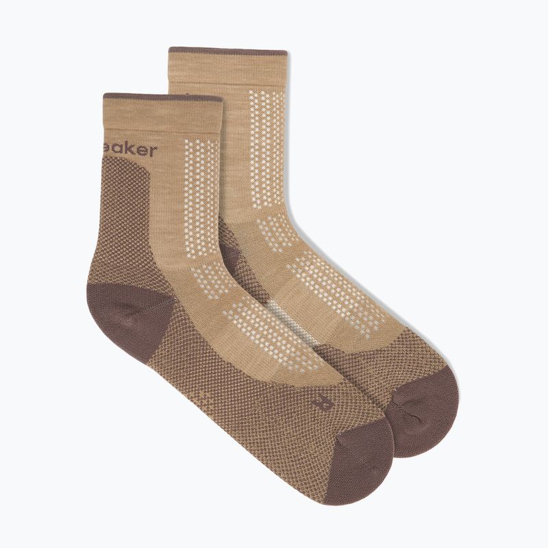 Moteriškos kojinės Icebreaker Merino Hike+ Ultralight Quarter pink quartz/porcini 2