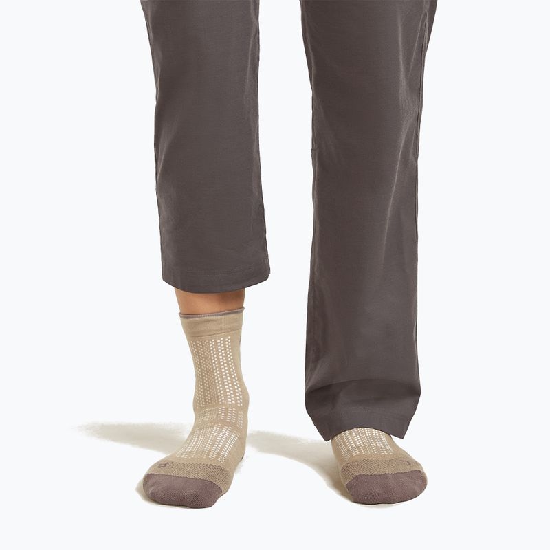 Moteriškos kojinės Icebreaker Merino Hike+ Ultralight Quarter pink quartz/porcini 3