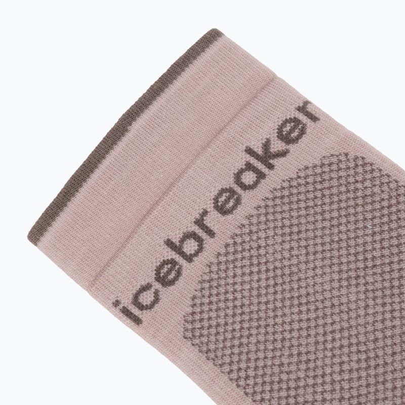 Moteriškos kojinės Icebreaker Merino Hike+ Ultralight Quarter pink quartz/porcini 3