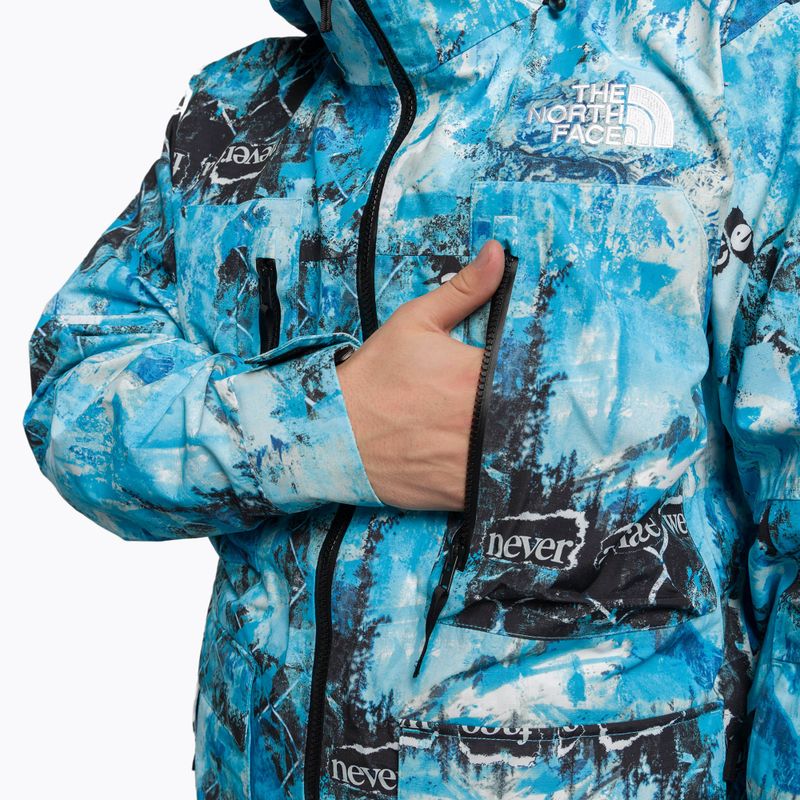 Vyriška snieglenčių striukė The North Face Printed Dragline blue NF0A7ZUF9C11 9