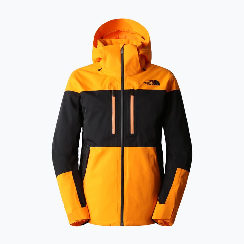 Vyriška slidinėjimo striukė The North Face Chakal orange and black NF0A5GM37Q61 6