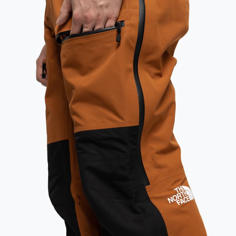 Vyriškos snieglenčių kelnės The North Face Ceptor Bib brown NF0A7T528141 5