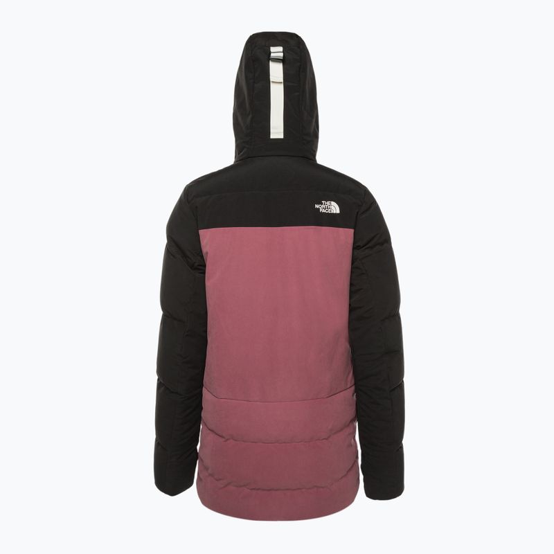 Moteriška slidinėjimo striukė The North Face Pallie Down pink and black NF0A3M1786H1 2