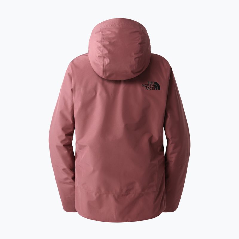 The North Face Descendit moteriška slidinėjimo striukė kaštoninės spalvos NF0A4R1R6R41 12