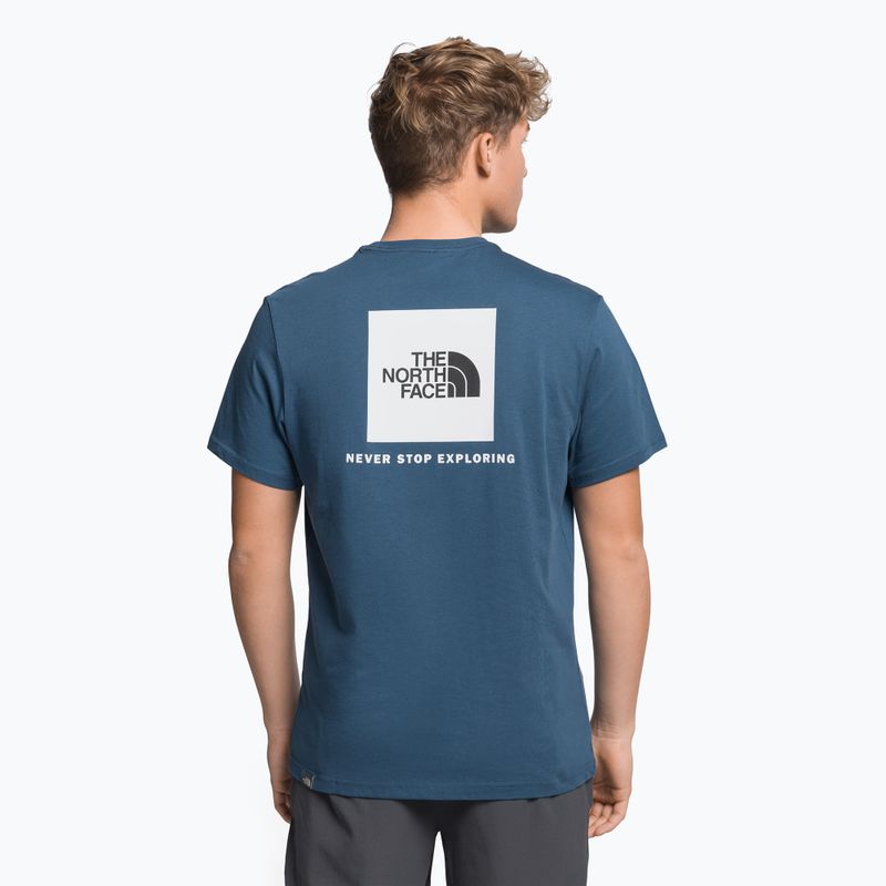 Vyriški trekingo marškinėliai The North Face Redbox navy blue NF0A2TX2HDC1 4